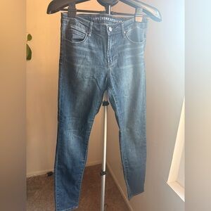 Articles Of Society Blue Sarah Skinny Denim Jeans